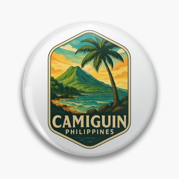 Item preview,  Camiguin Island with Mount Hibok-Hibok, Philippines designed and sold by Aryabek.