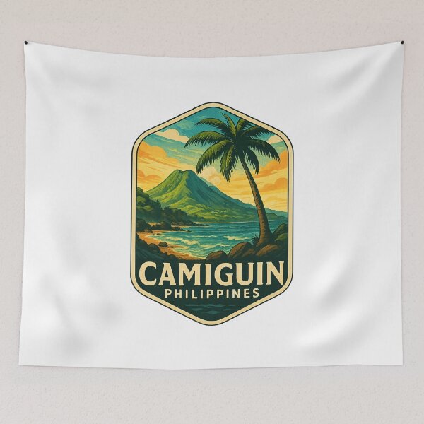 Item preview,  Camiguin Island with Mount Hibok-Hibok, Philippines designed and sold by Aryabek.