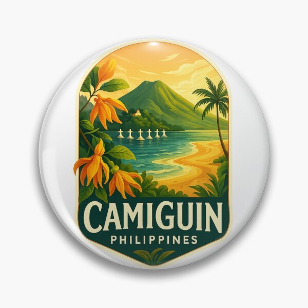 Item preview,  Camiguin Island Sunset with Sunken Cemetery and Hibok-Hibok designed and sold by Aryabek.