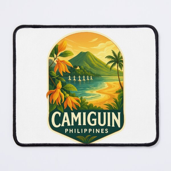 Item preview, Camiguin Island Sunset with Sunken Cemetery and Hibok-Hibok designed and sold by Aryabek.