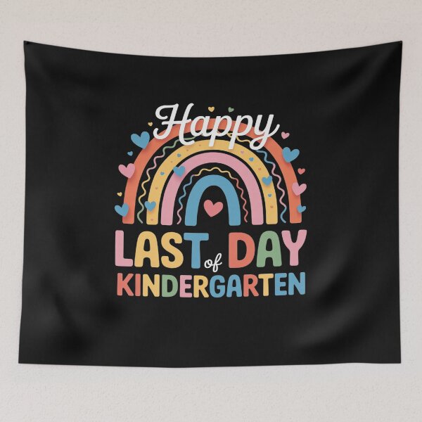 Item preview, Rainbow Last Day Of Kindergarten Teacher Student Graduation designed and sold by GaryPacheco6.