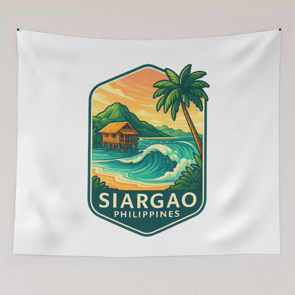 Item preview,  Siargao Island Surf Coast, Surigao del Norte, Philippines designed and sold by Aryabek.
