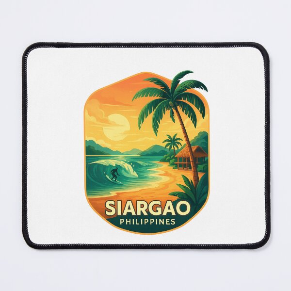 Item preview,  Surfing Sunset in Siargao, Caraga Region, Philippines designed and sold by Aryabek.