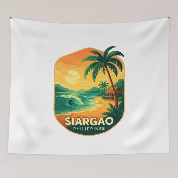 Item preview,  Surfing Sunset in Siargao, Caraga Region, Philippines designed and sold by Aryabek.