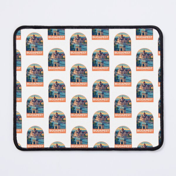 Item preview, Budapest Hungary Travel Sticker designed and sold by TulipaGraphics.