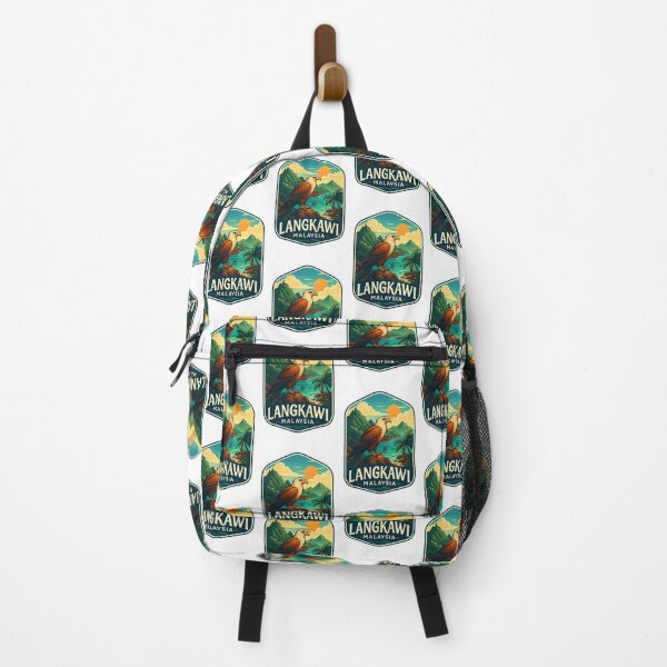 Item preview, Langkawi Island with Brahminy Kite and Coastal Mountains, Malaysia designed and sold by Aryabek.