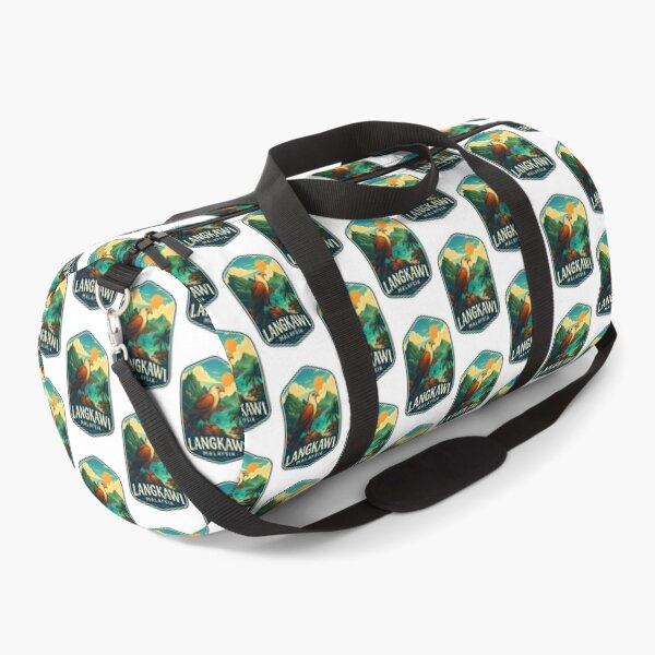 Item preview, Langkawi Island with Brahminy Kite and Coastal Mountains, Malaysia designed and sold by Aryabek.