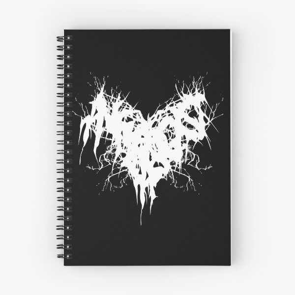 Item preview, Anti-Fascist Black Metal Heart – Raw Chaos Symbol in White designed and sold by MeighanWatson.