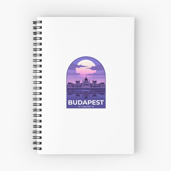 Item preview, Budapest Hungary Travel Sticker designed and sold by TulipaGraphics.