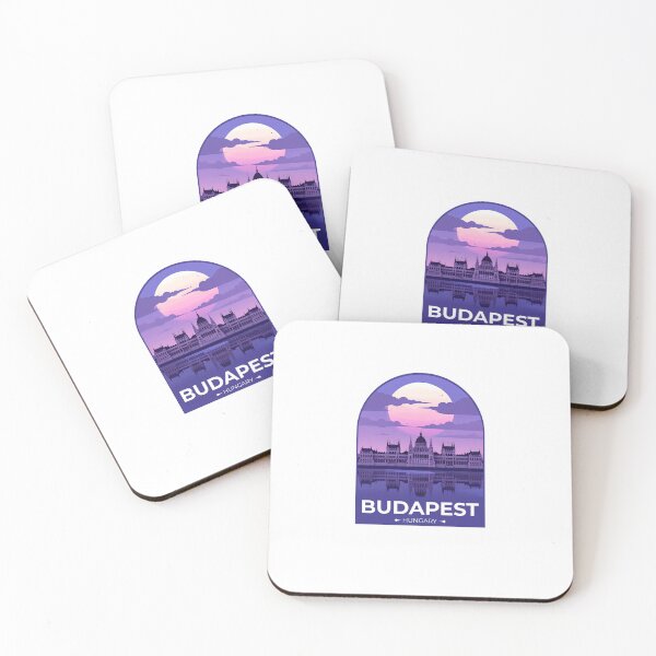 Item preview, Budapest Hungary Travel Sticker designed and sold by TulipaGraphics.