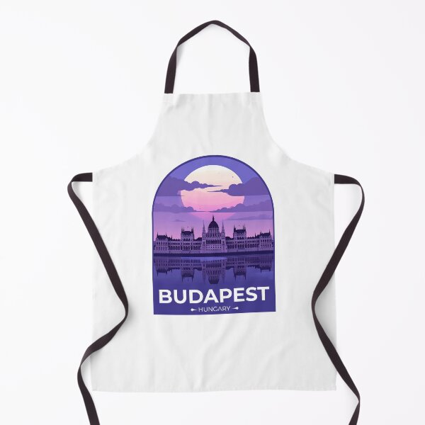 Item preview, Budapest Hungary Travel Sticker designed and sold by TulipaGraphics.