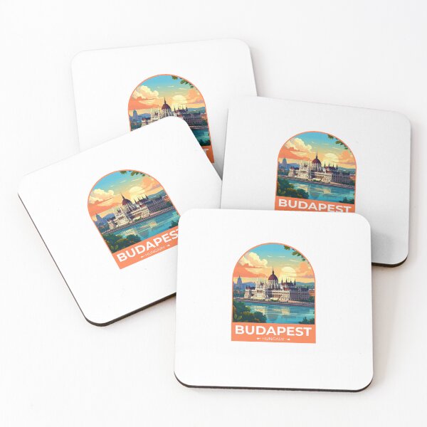 Item preview,  Budapest Hungary Travel Sticker designed and sold by TulipaGraphics.