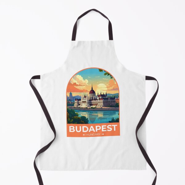Item preview, Budapest Hungary Travel Sticker designed and sold by TulipaGraphics.