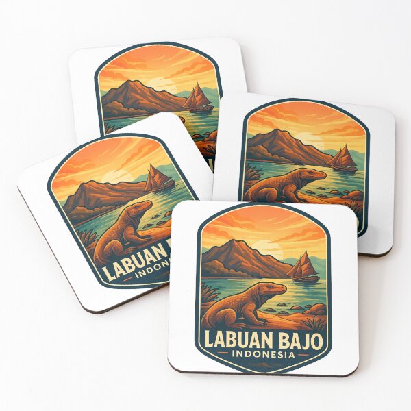 Item preview, Sunset Over Komodo Island, Labuan Bajo, Indonesia designed and sold by Aryabek.