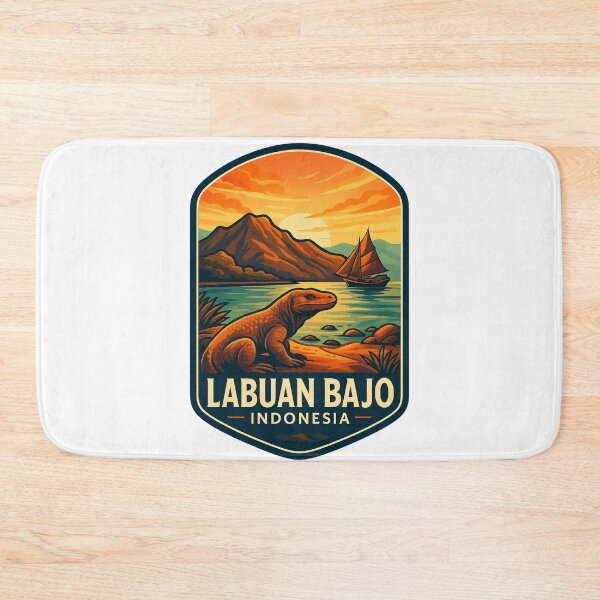 Item preview, Sunset Over Komodo Island, Labuan Bajo, Indonesia designed and sold by Aryabek.