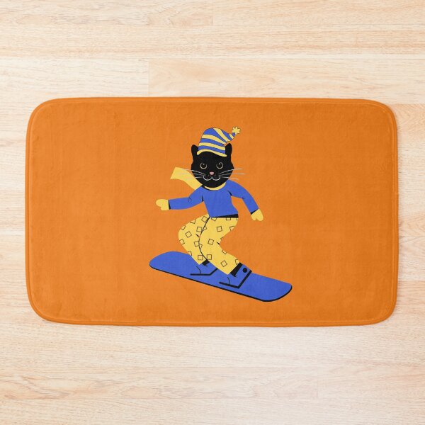 Item preview, Snowboarding cat designed and sold by GasconyPassion.