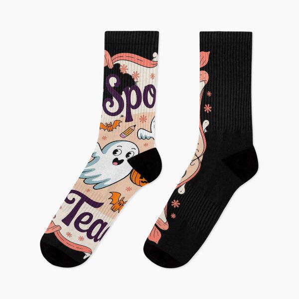Item preview, Trick or Teach Preppy Ghost Spooky Teacher designed and sold by GasVille.