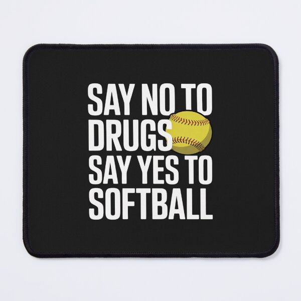 Item preview, Red Ribbon Week Youth Kids Say No Say Yes to Softball designed and sold by GaryPacheco6.
