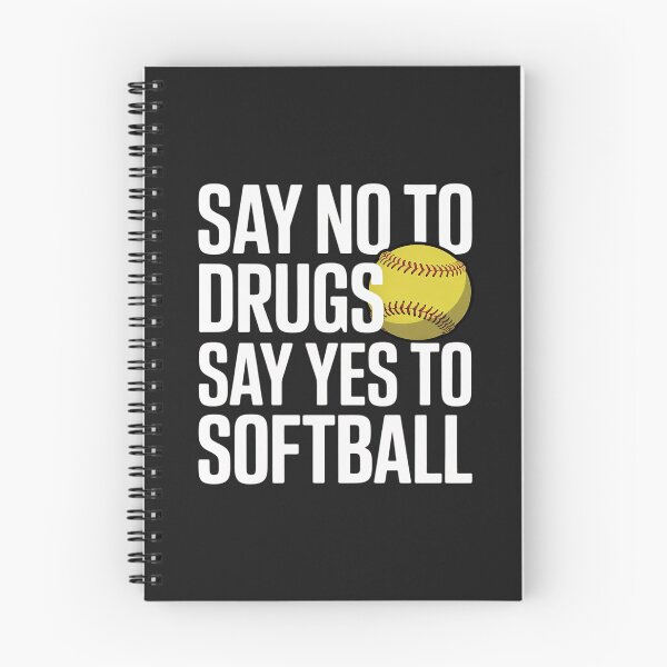 Item preview, Red Ribbon Week Youth Kids Say No Say Yes to Softball designed and sold by GaryPacheco6.