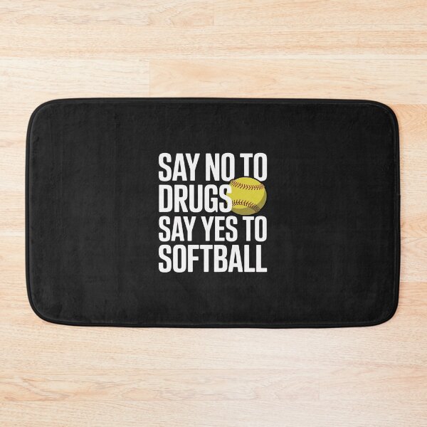 Item preview, Red Ribbon Week Youth Kids Say No Say Yes to Softball designed and sold by GaryPacheco6.