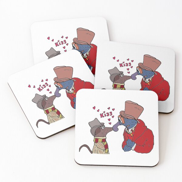 Item preview, Muppet Christmas Carol - Rizzo Kissing Gonzo designed and sold by MeganAxelro.