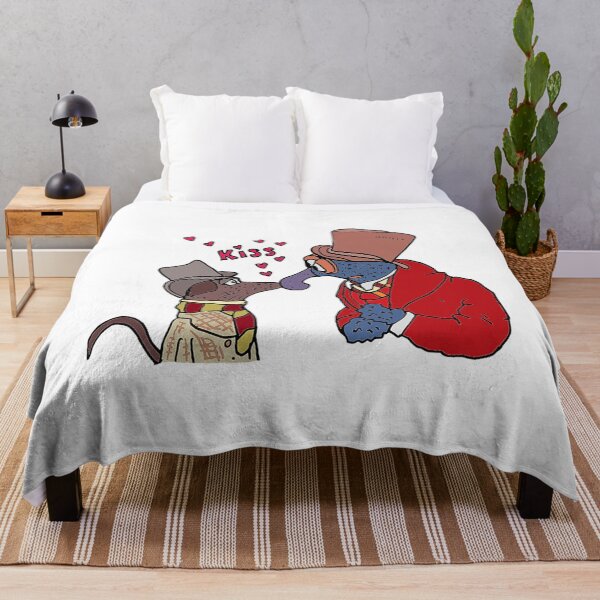 Item preview, Muppet Christmas Carol - Rizzo Kissing Gonzo designed and sold by MeganAxelro.