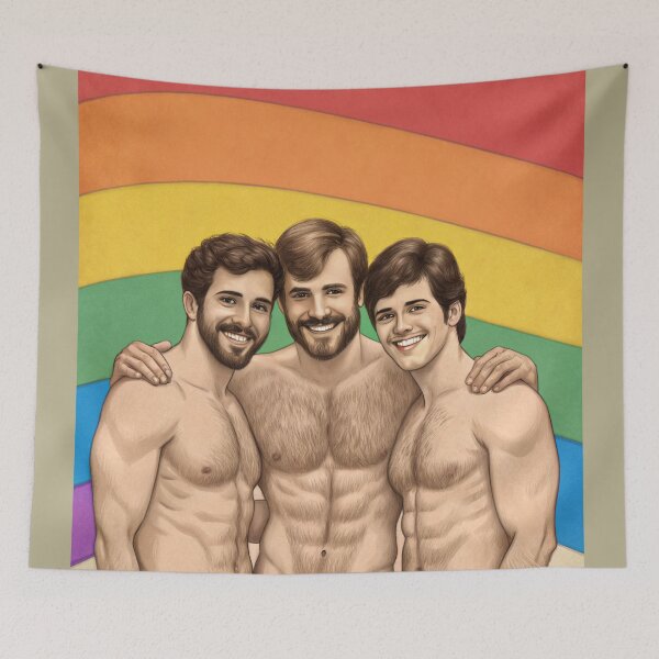 Item preview, A Celebration of Joy and Gay Pride designed and sold by gayishdesign.