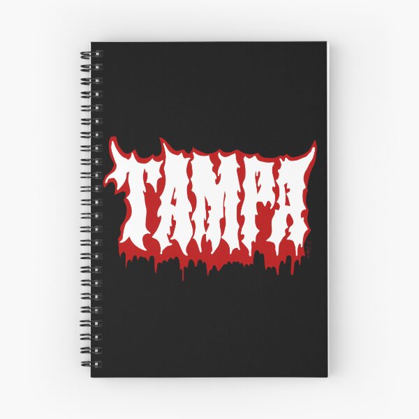 Item preview, Tampa – Red Dripping Death Metal Logo designed and sold by MeighanWatson.