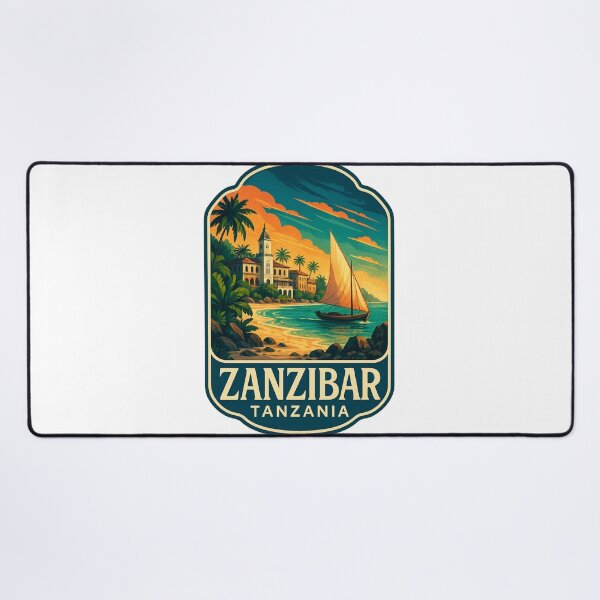 Item preview, Sunset Dhow Along the Coast of Zanzibar, Tanzania designed and sold by Aryabek.