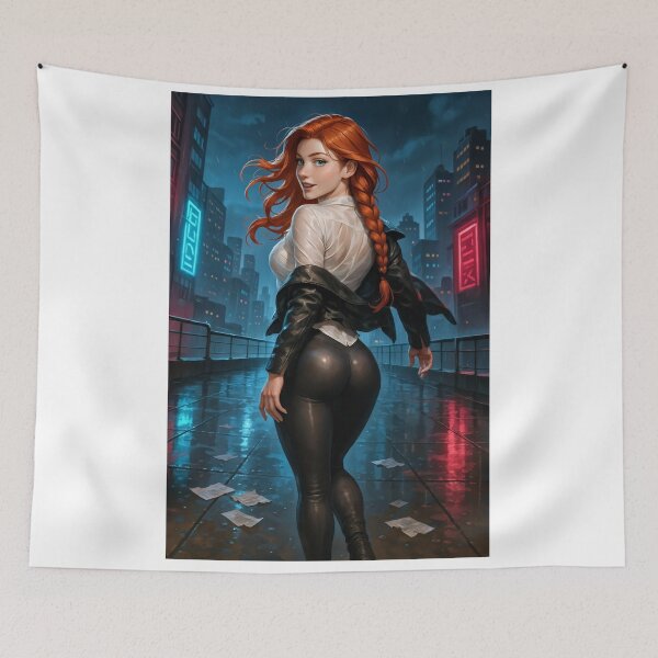Item preview, Rowan Fletcher city rain renewal wet shirt designed and sold by CathryneDelamort.