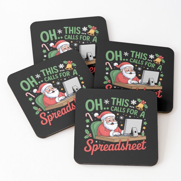 Item preview, Christmas Holiday Fashion Calls Classic Spreadsheet This Funny Nerd For Oh designed and sold by JasonCorvar.