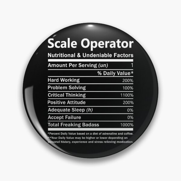 Item preview, Scale Operator designed and sold by ginawilliams39.