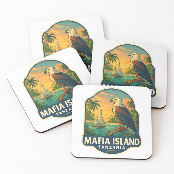 Item preview, African Fish Eagle Over Mafia Island, Tanzania designed and sold by Aryabek.