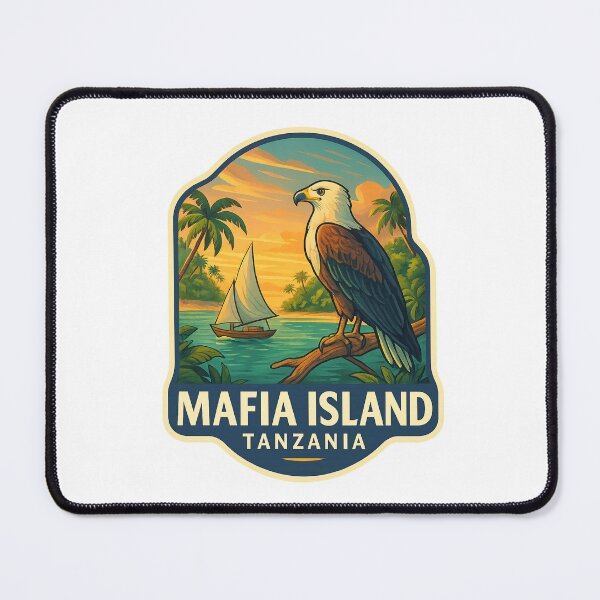 Item preview, African Fish Eagle Over Mafia Island, Tanzania designed and sold by Aryabek.