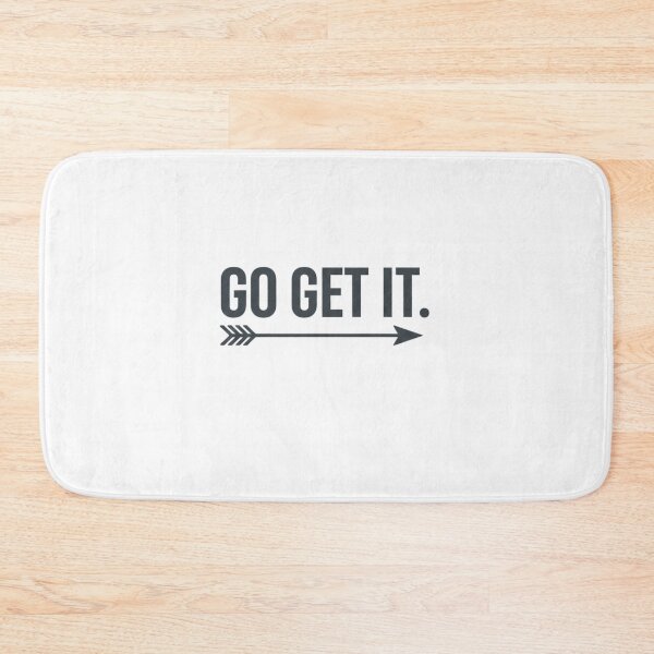 Item preview, GO GET IT T-shirt | Motivation, Hustle Culture, Bold Typography & Success Quote designed and sold by MINIMA.LIGN.