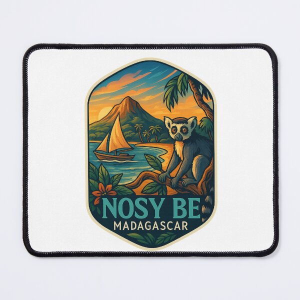 Item preview, Lemur at Sunset, Nosy Be, Madagascar designed and sold by Aryabek.