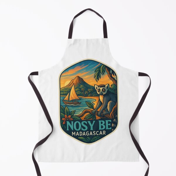 Item preview, Lemur at Sunset, Nosy Be, Madagascar designed and sold by Aryabek.