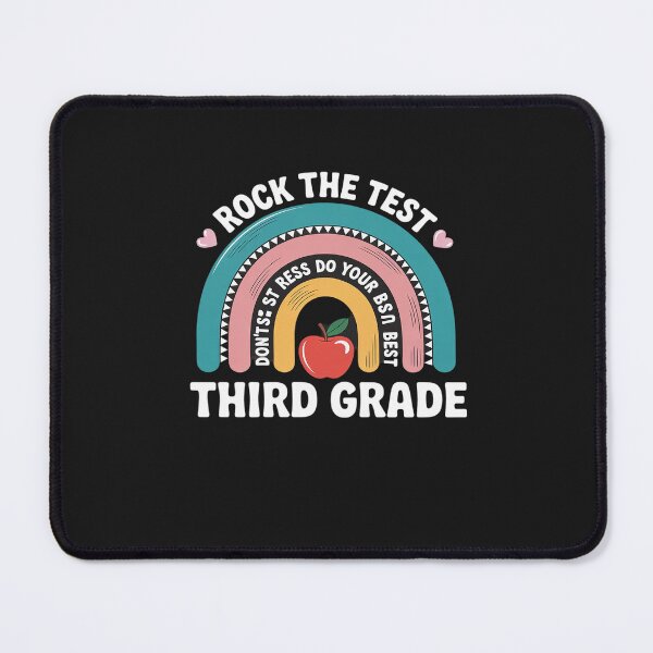 Item preview, Rock The Test Day 3rd Grade Teacher Third Grade Testing Day designed and sold by GaryPacheco6.