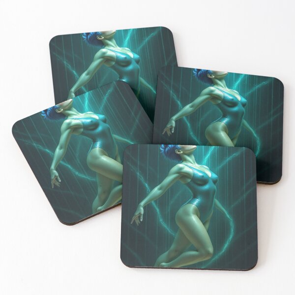Item preview, Cipher Thorne Teal suit renewal in aqua light designed and sold by CathryneDelamort.