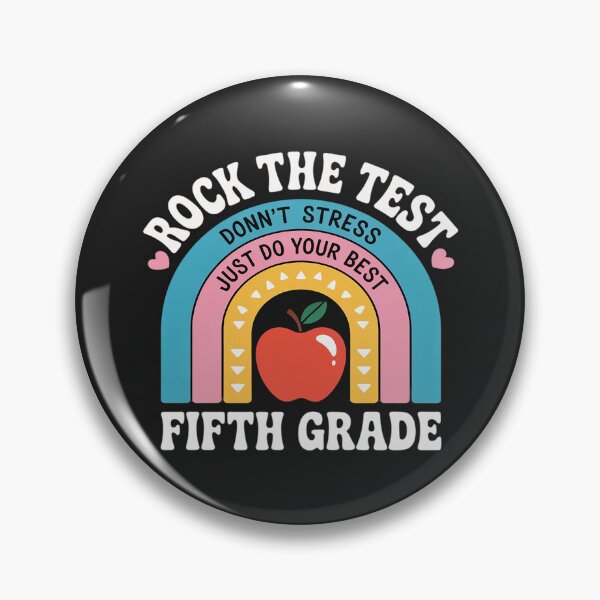 Item preview, Rock The Test Day 5th Grade Teacher Fifth Grade Testing Day designed and sold by GaryPacheco6.