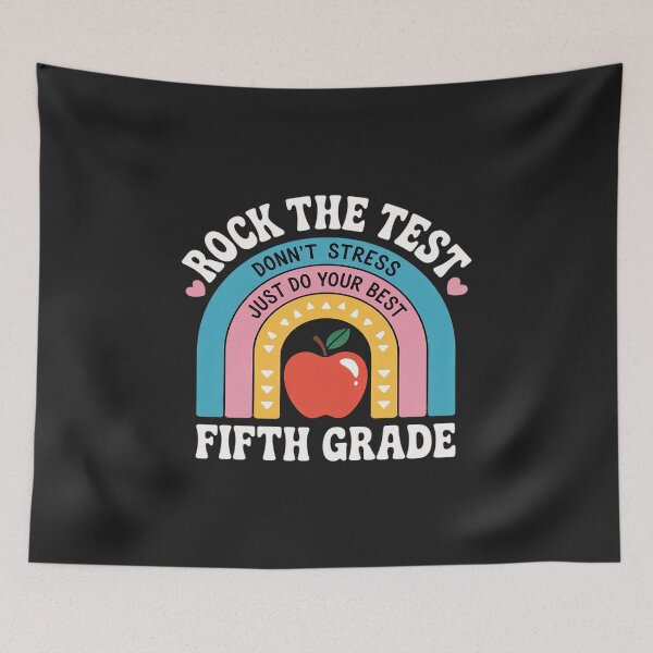 Item preview, Rock The Test Day 5th Grade Teacher Fifth Grade Testing Day designed and sold by GaryPacheco6.