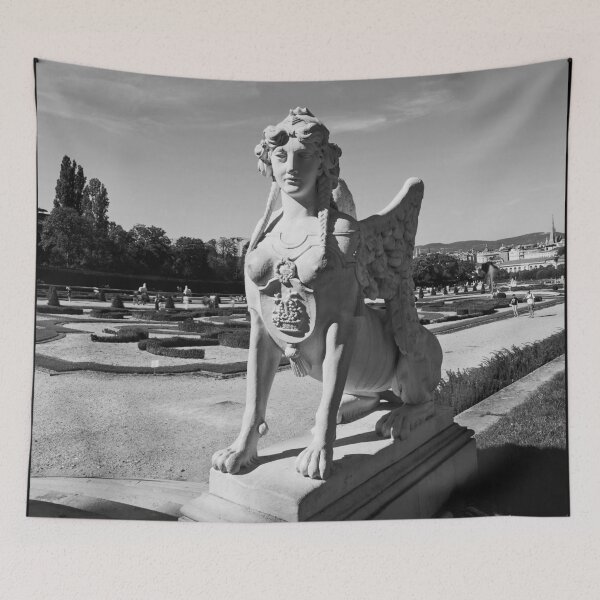 Item preview, Sphinx of Belvedere bw designed and sold by Jouko Lehto Photography.