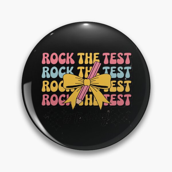 Item preview, Rock The Test Testing Day Coquette Bow Motivational Teacher designed and sold by GaryPacheco6.