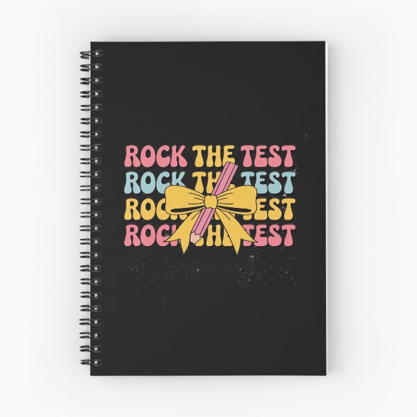 Item preview, Rock The Test Testing Day Coquette Bow Motivational Teacher designed and sold by GaryPacheco6.
