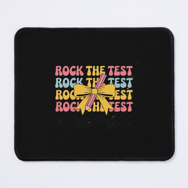 Item preview, Rock The Test Testing Day Coquette Bow Motivational Teacher designed and sold by GaryPacheco6.