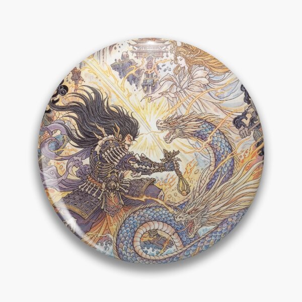 Item preview, Japanese Mythology: Susanoo vs The Dragon and Celestial Battle designed and sold by WagyuDesigns.