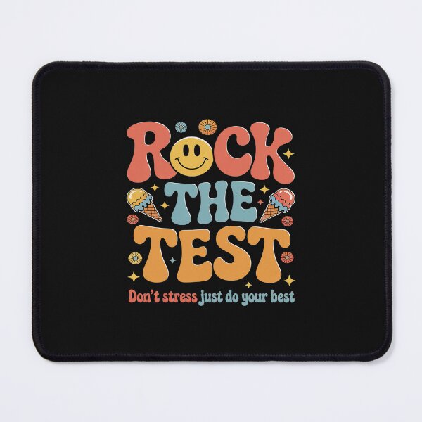Item preview, Rock The Test Testing Day Groovy Motivational Teacher 5 designed and sold by GaryPacheco6.