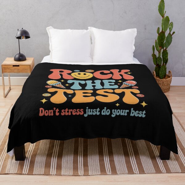 Item preview, Rock The Test Testing Day Groovy Motivational Teacher 5 designed and sold by GaryPacheco6.