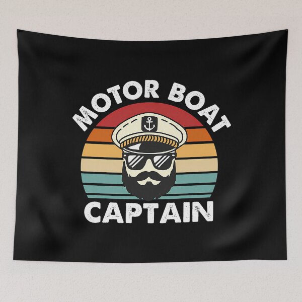 Item preview, Motor Boat Captain designed and sold by DanaKathe.