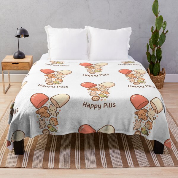 Item preview, Happy Pills – Cute Animals Spilling from Capsule designed and sold by Bettybee00.